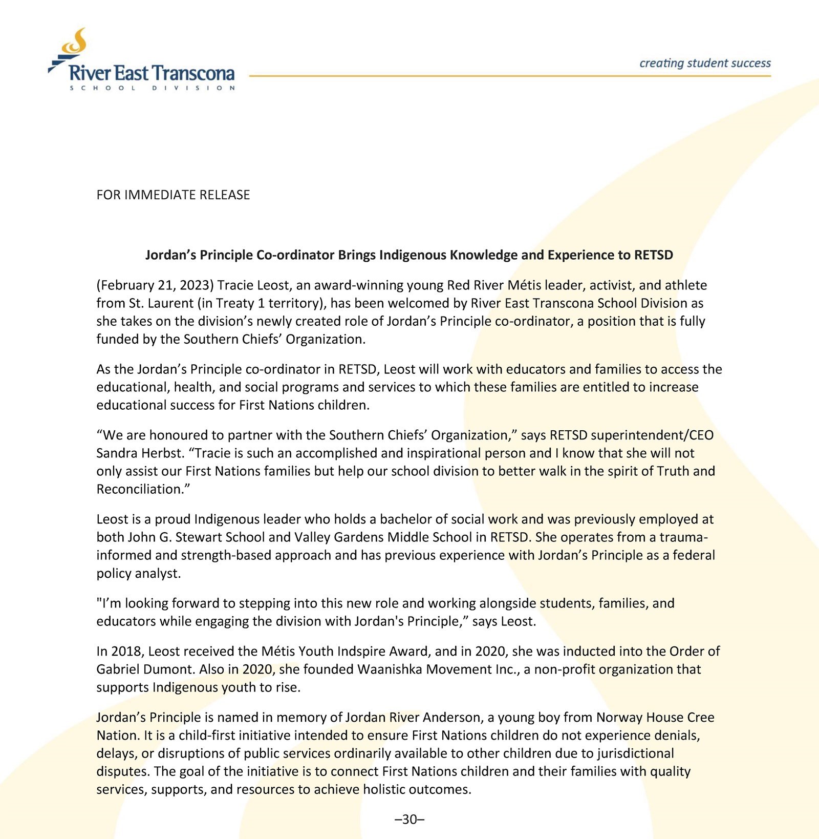 Jordan’s Principle Coordinator Brings Indigenous Knowledge and